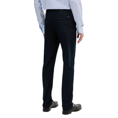 Tommy Hilfiger Blaue Freizeithose aus Polyester