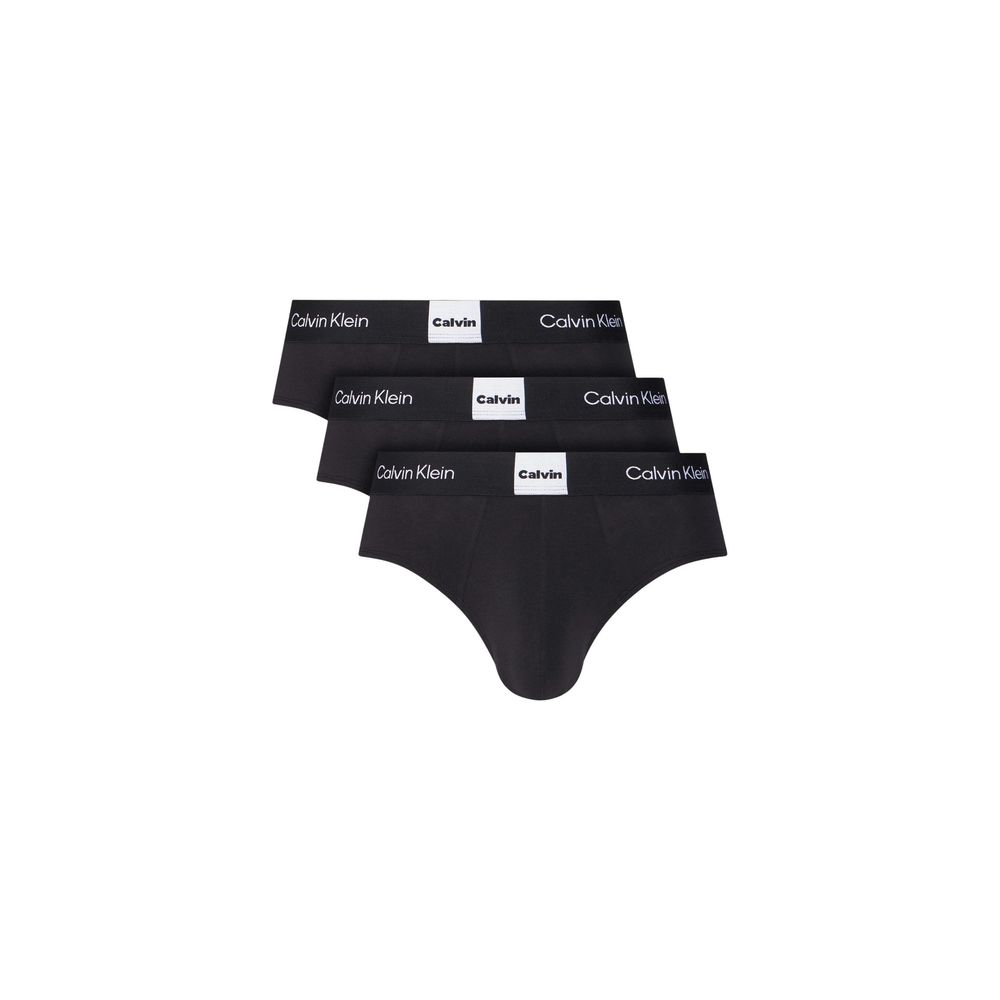 Calvin Klein Underwear Baumwoll-Slips Schwarz