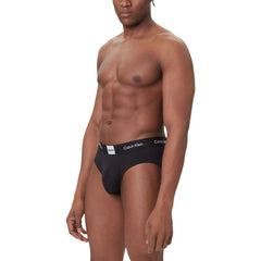 Calvin Klein Underwear Baumwoll-Slips Schwarz