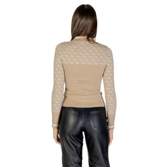 Guess Beige Polyester Sweatshirt