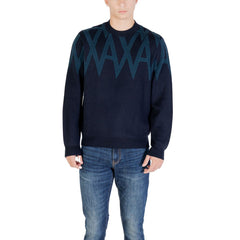 Armani Exchange schwarzes Marabu-Sweatshirt