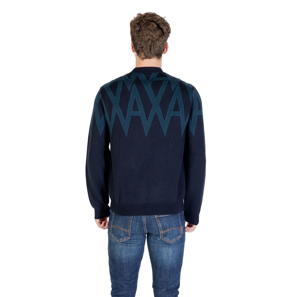 Armani Exchange schwarzes Marabu-Sweatshirt