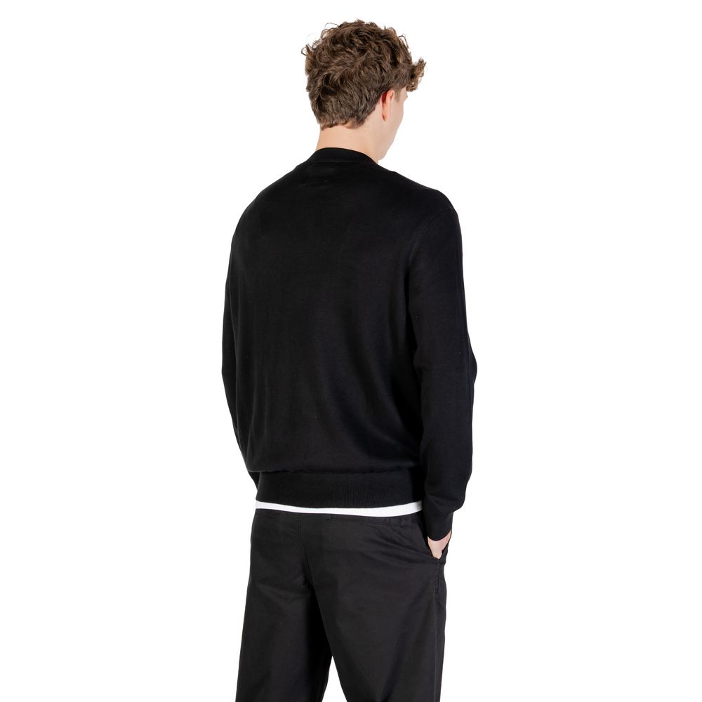 Armani Exchange Schwarzes Viskose-Sweatshirt