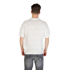 Only & Sons Weißes Kurzarmhemd aus Baumwolle