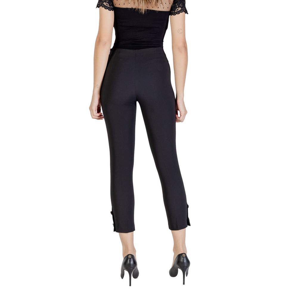 Rinascimento Schwarze Freizeit-Hose aus Polyester