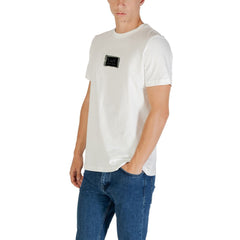 Antony Morato Weißes Baumwoll-T-Shirt