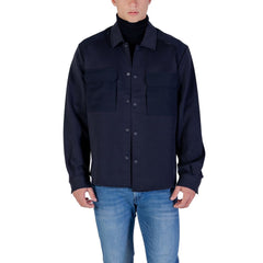 Antony Morato Blauw Katoenen Overhemd