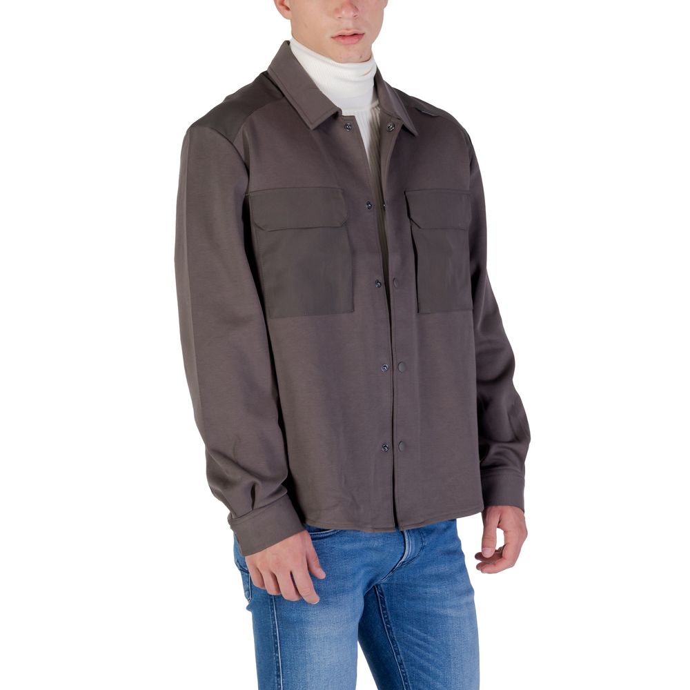 Antony Morato Grünes Jeanshemd