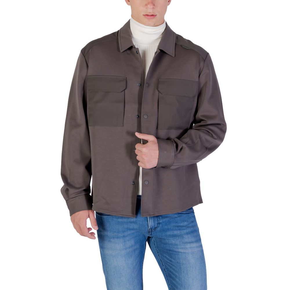 Antony Morato Grünes Jeanshemd
