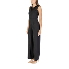 Rinascimento Zwarte Polyester Jumpsuit