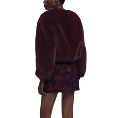 Desigual Bordeaux Polyester Jas