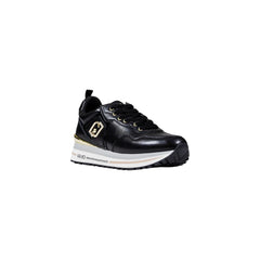 Liu Jo Black Artificial Leather Platform Sneakers