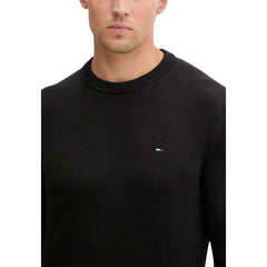 Tommy Hilfiger Jeans Zwart Biologisch Katoenen Sweatshirt