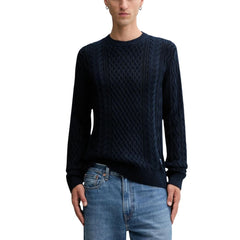Tommy Hilfiger Jeans Sweatshirt aus recycelter Baumwolle, Blau