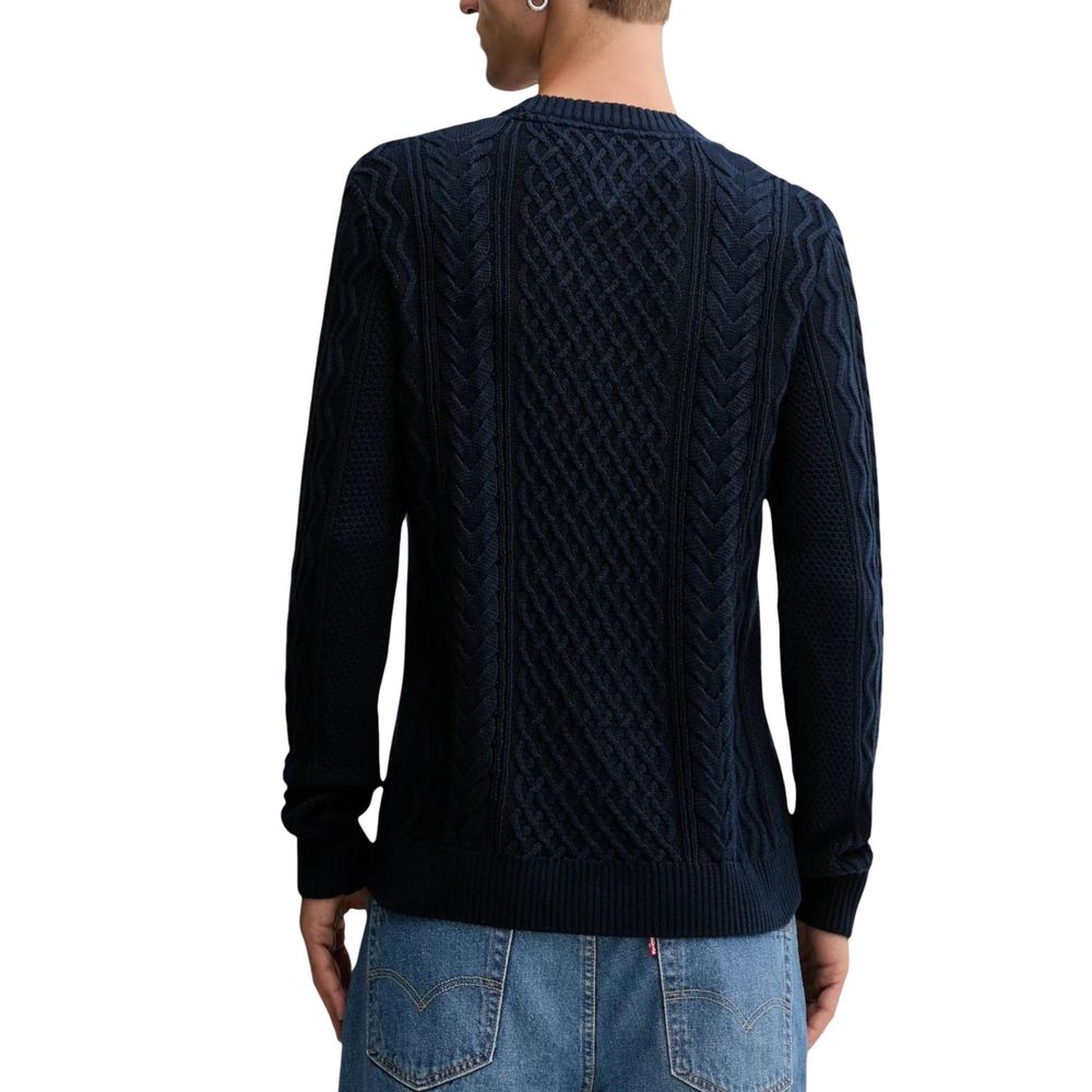 Tommy Hilfiger Jeans Sweatshirt aus recycelter Baumwolle, Blau