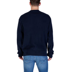 Calvin Klein Jeans Blaues Baumwoll-Sweatshirt