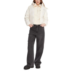 Calvin Klein Jeans Crème Polyamide Jas