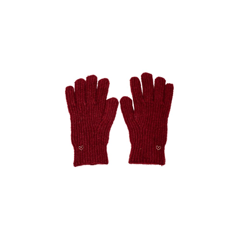 Pieces Mehrfarbige Handschuhe aus recyceltem Polyester