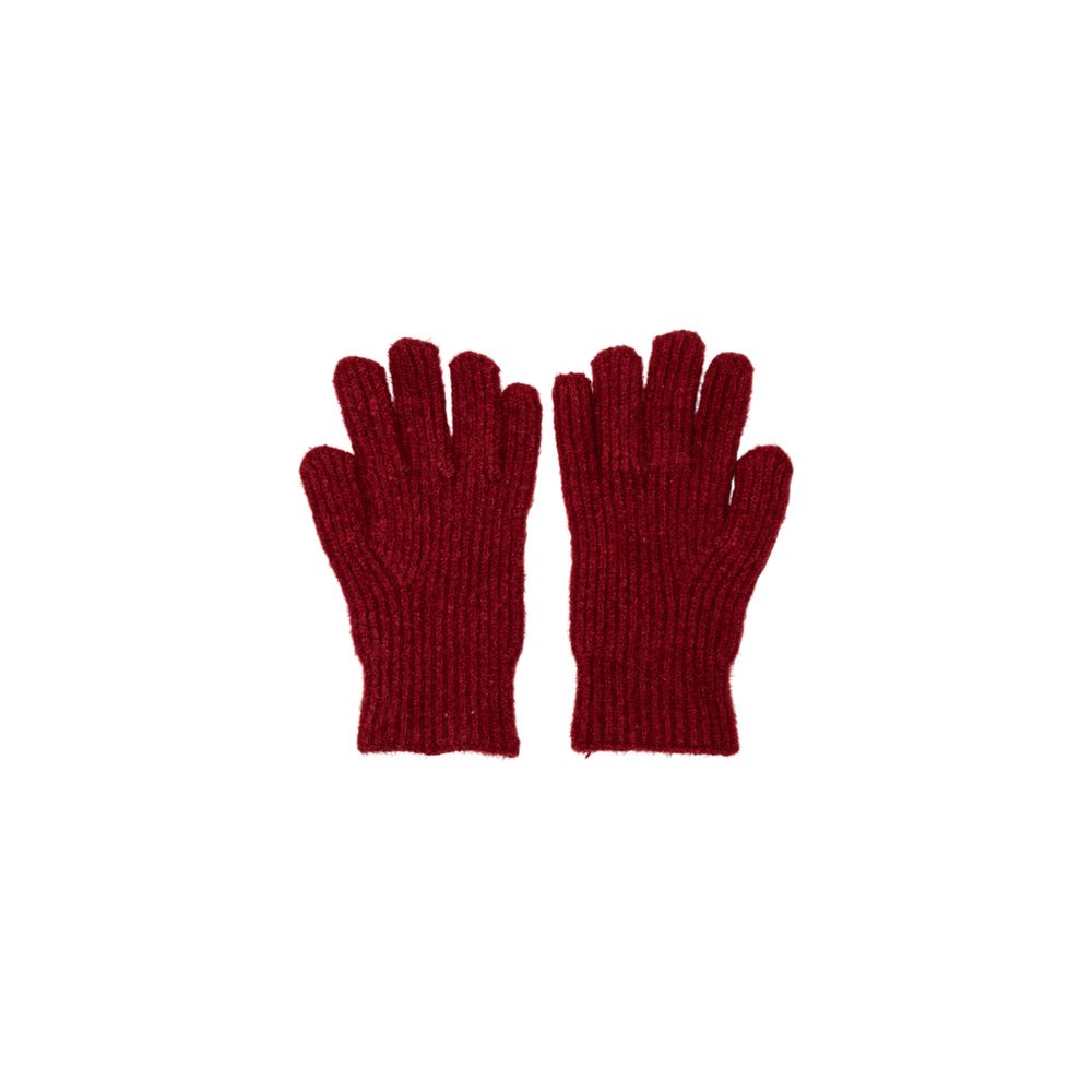 Pieces Mehrfarbige Handschuhe aus recyceltem Polyester