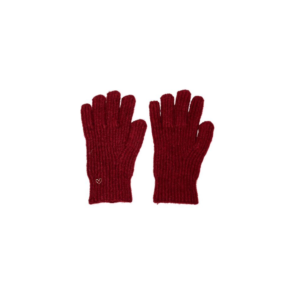 Pieces Mehrfarbige Handschuhe aus recyceltem Polyester
