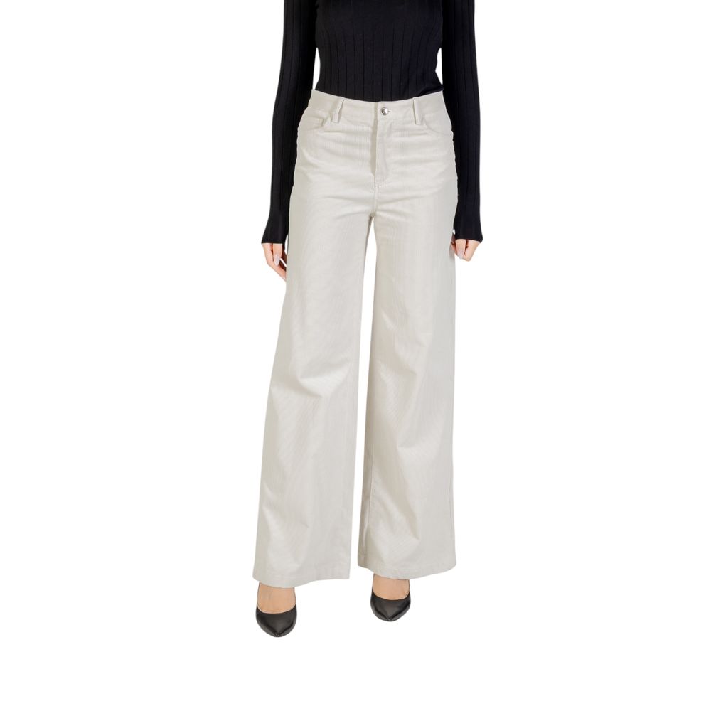 Liu Jo Beige Casualhose aus Baumwolle