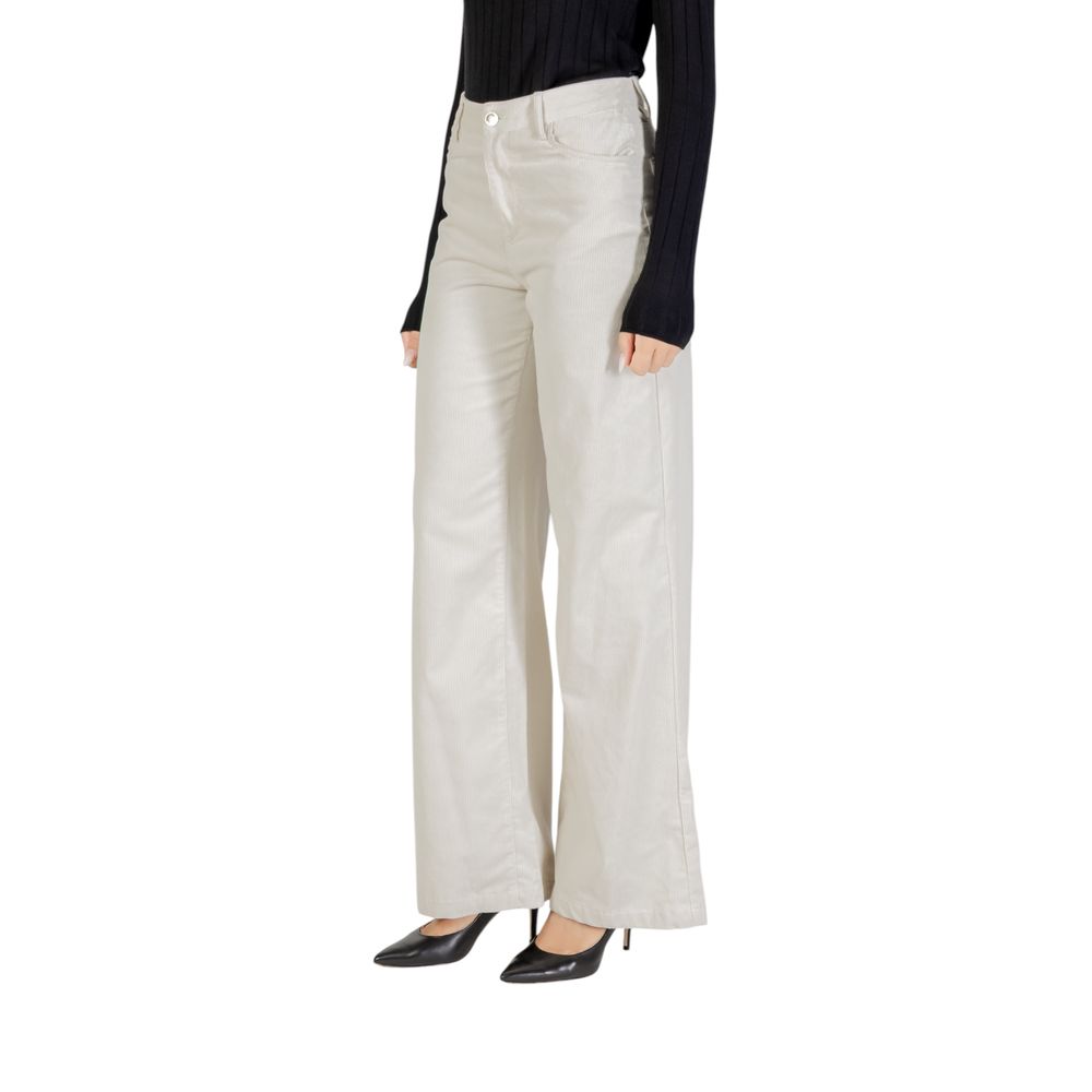 Liu Jo Beige Casualhose aus Baumwolle