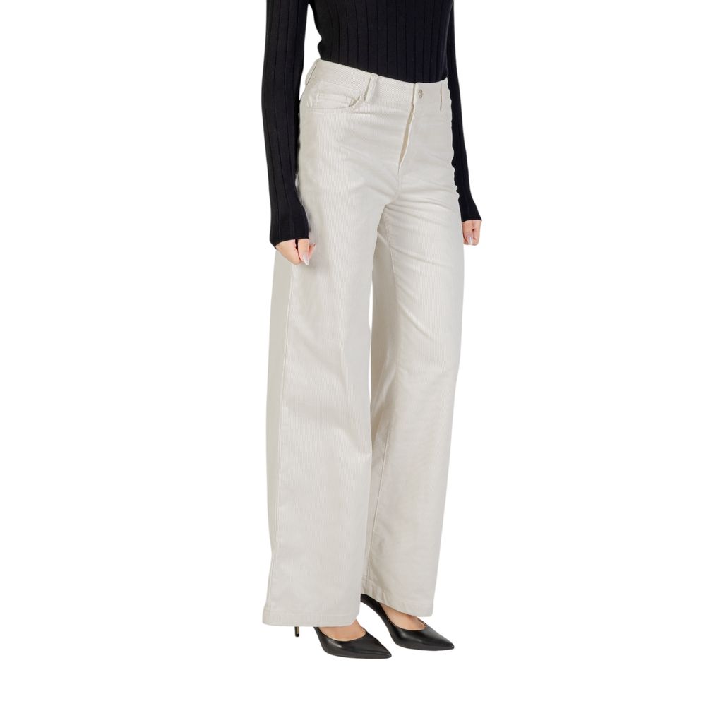 Liu Jo Beige Casualhose aus Baumwolle