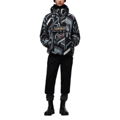 Napapijri Zweifarbige Jacke aus recyceltem Polyester