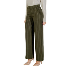 ICHI Bicolor Viscose Casual Broek