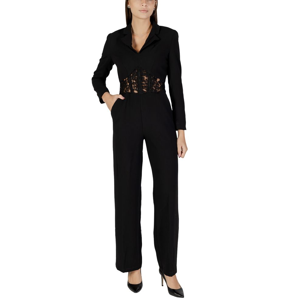 Morgan De Toi Schwarze Polyester-Einteiler