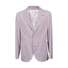 Brunello Cucinelli Bicolor Cotton Coat