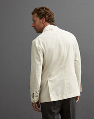 Brunello Cucinelli White Cotton Blazer