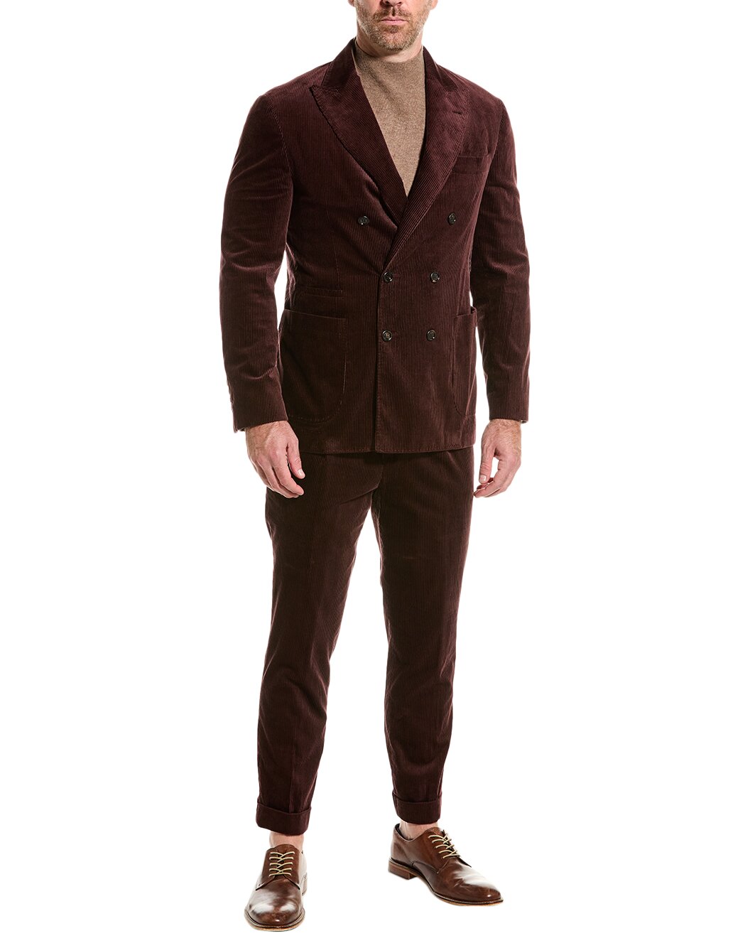 Brunello Cucinelli Purple Cotton Clothing