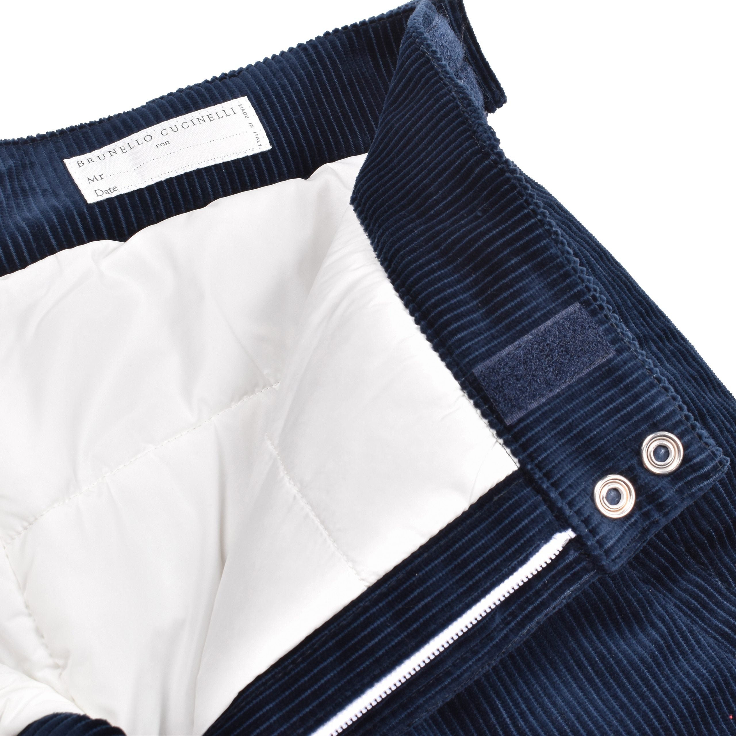 Brunello Cucinelli Marineblaue Jogginghose aus Baumwolle