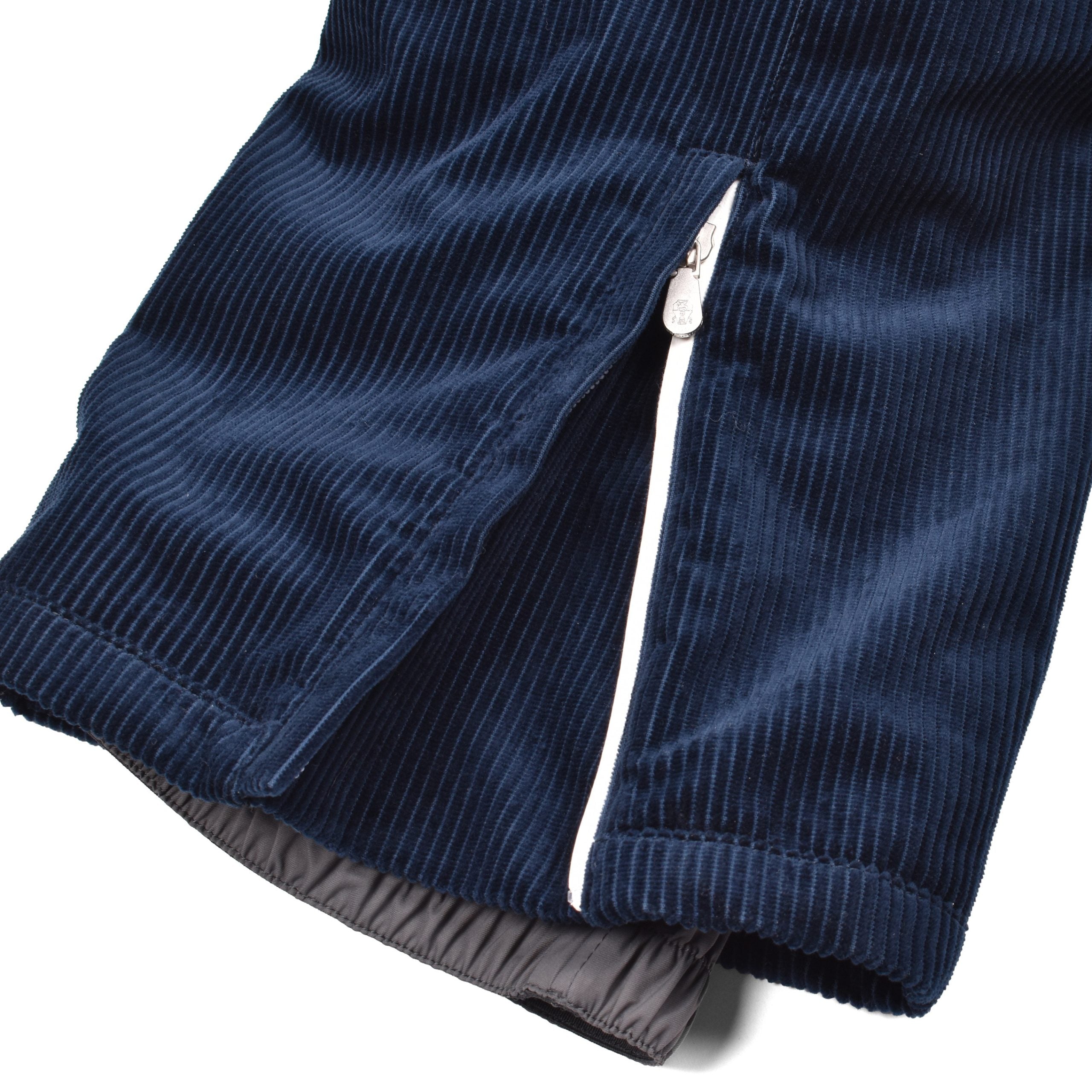 Brunello Cucinelli Marineblaue Jogginghose aus Baumwolle