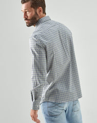 Brunello Cucinelli Multicolor Cotton Pattern Shirt