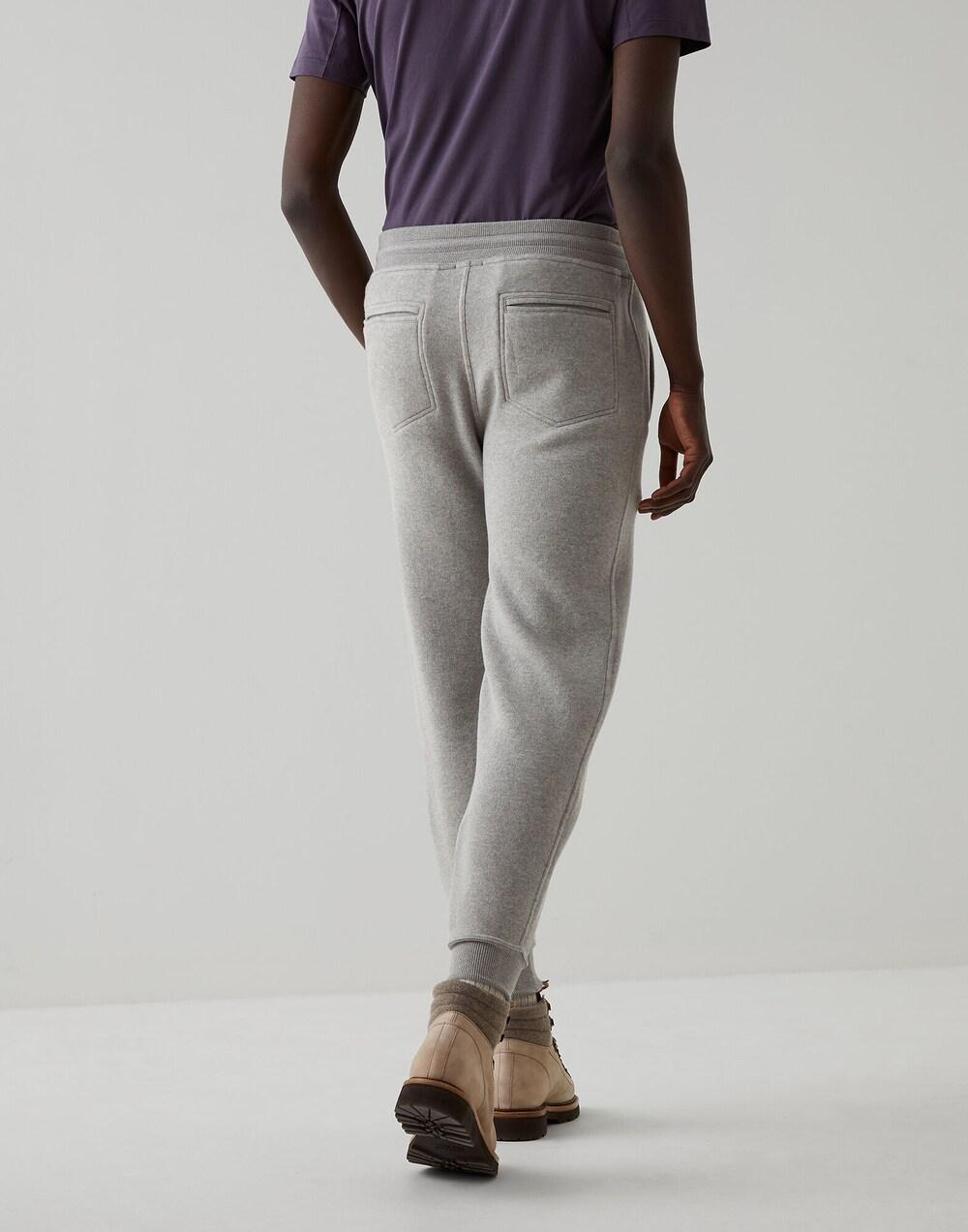 Brunello Cucinelli Bicolor-Woll-Jogginghose (Trainingshose)