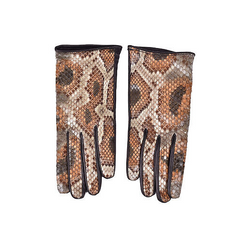 Brunello Cucinelli Army Leather Gloves