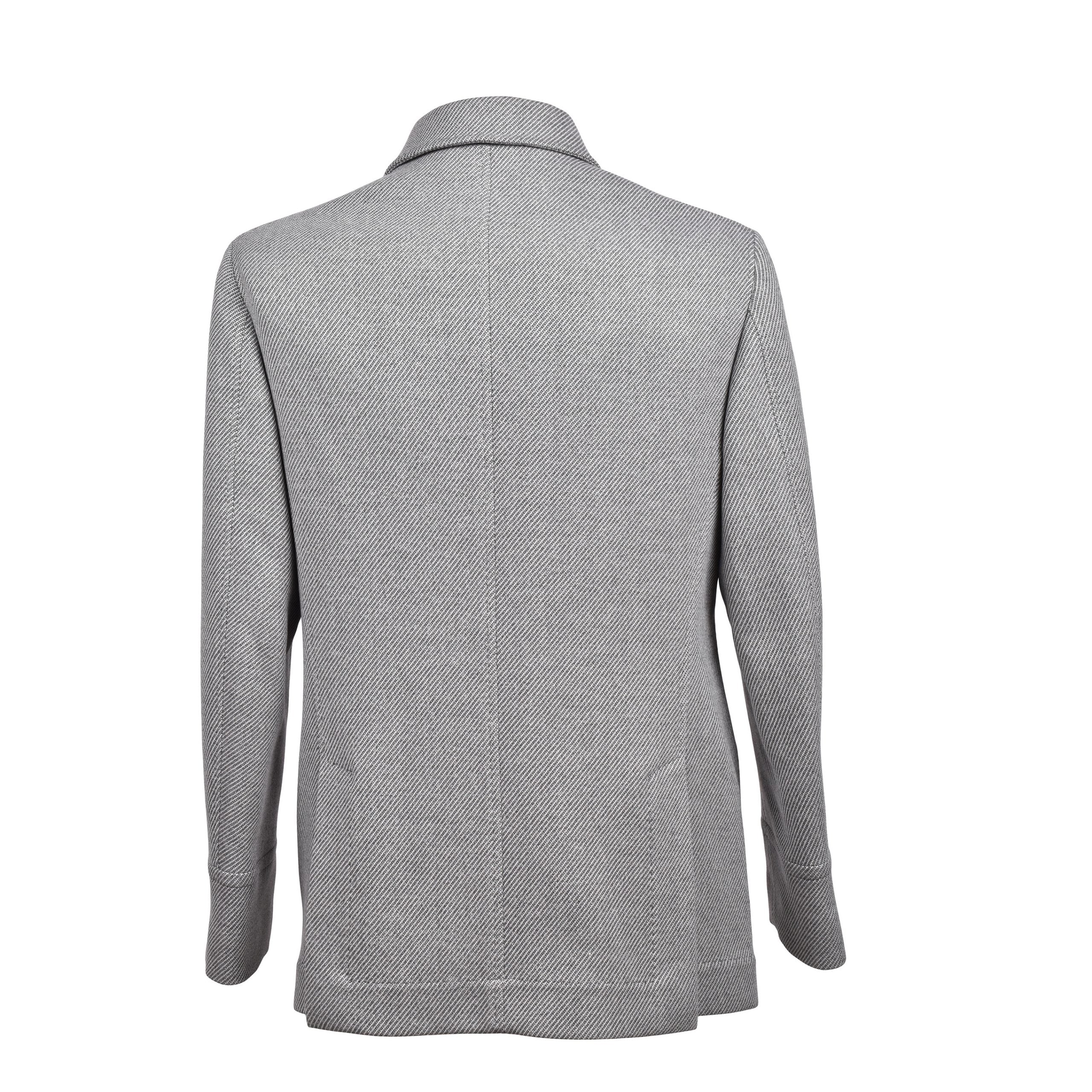 Brunello Cucinelli Grau Wollmantel