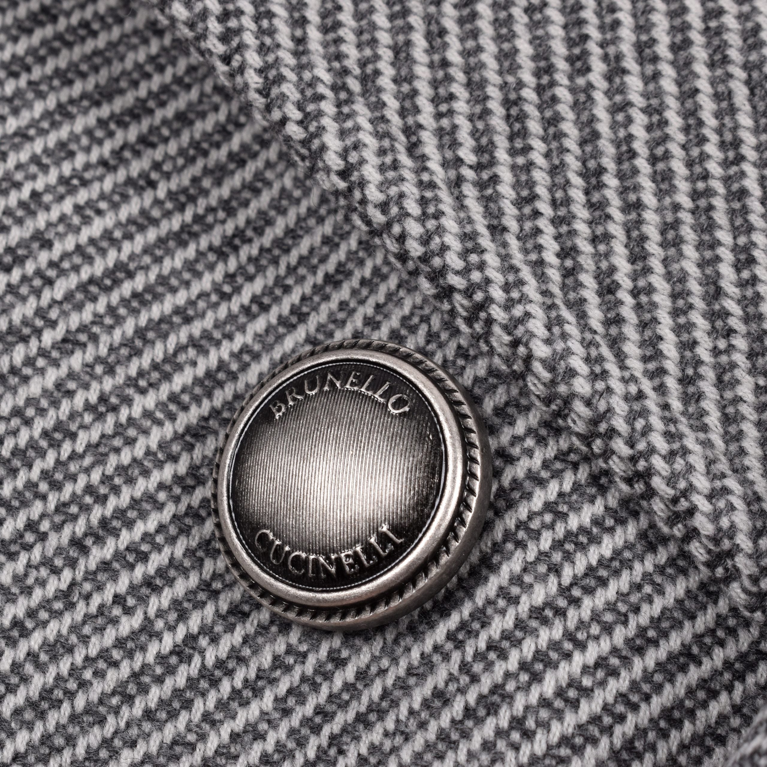 Brunello Cucinelli Grau Wollmantel