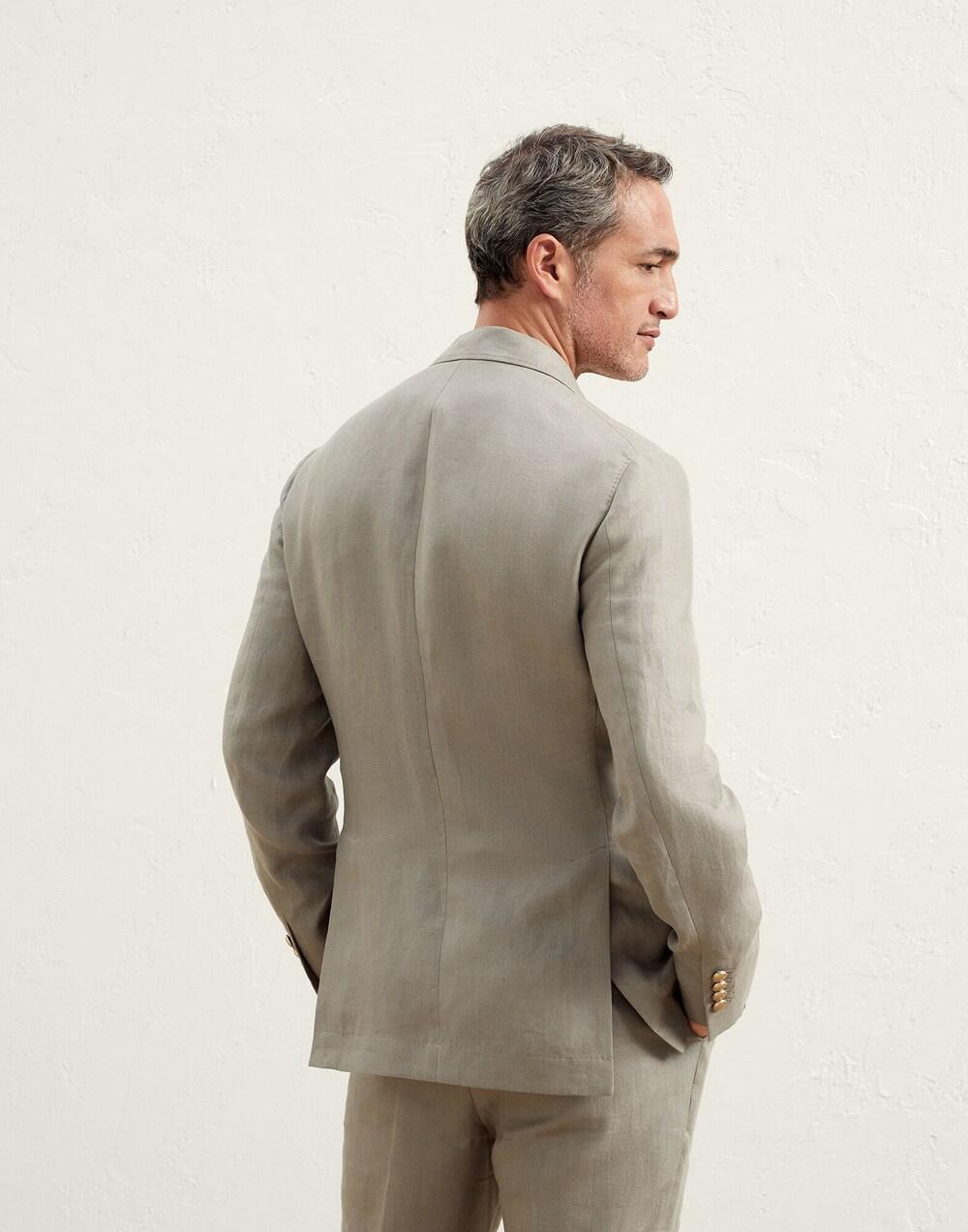 Brunello Cucinelli Green Linen Blazer
