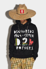 Dsquared² Black Fibres Sweatshirt