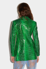Dsquared² Green Fibres Coat