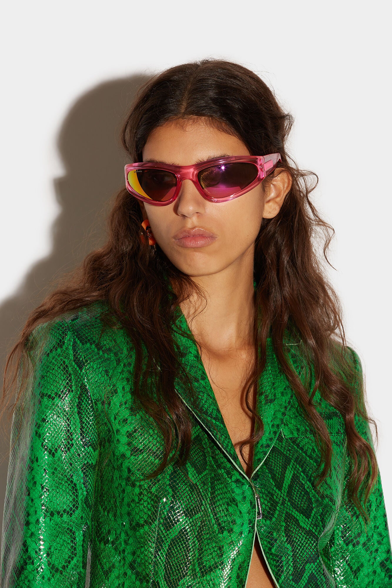 Dsquared² Green Fibres Coat
