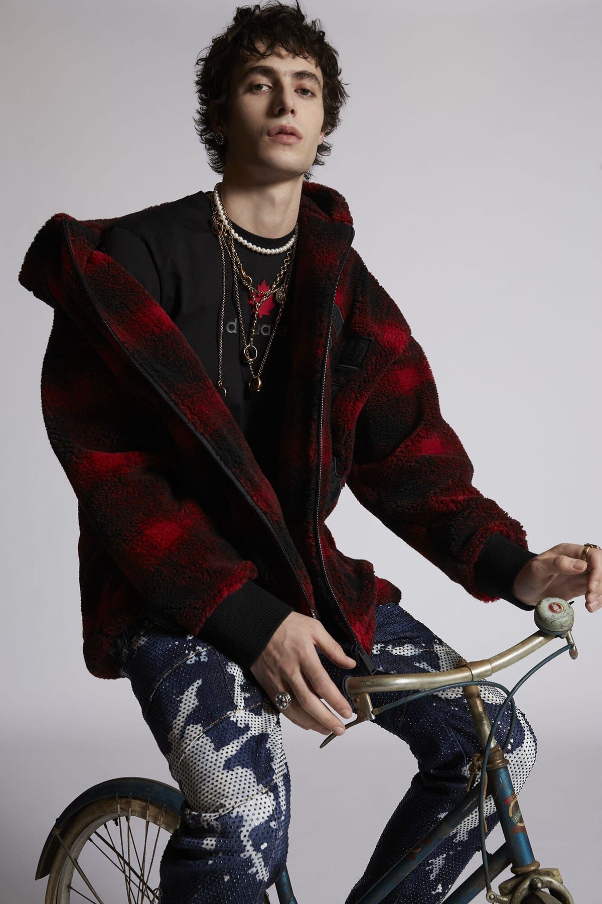 Dsquared² Bicolor Fibres Sweatshirt