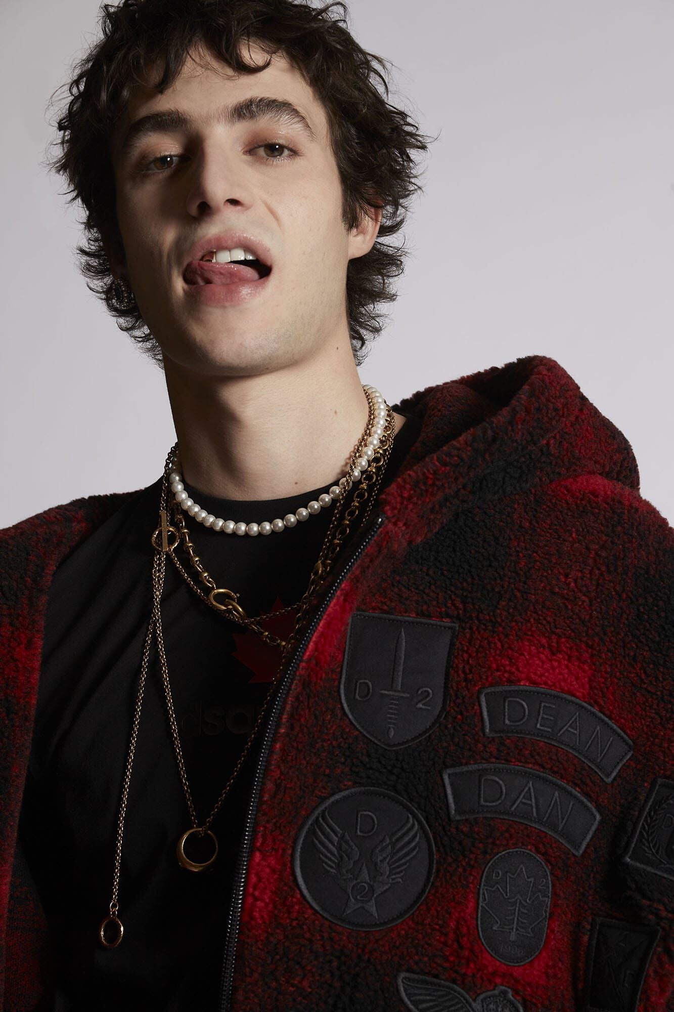Dsquared² Bicolor Fibres Sweatshirt