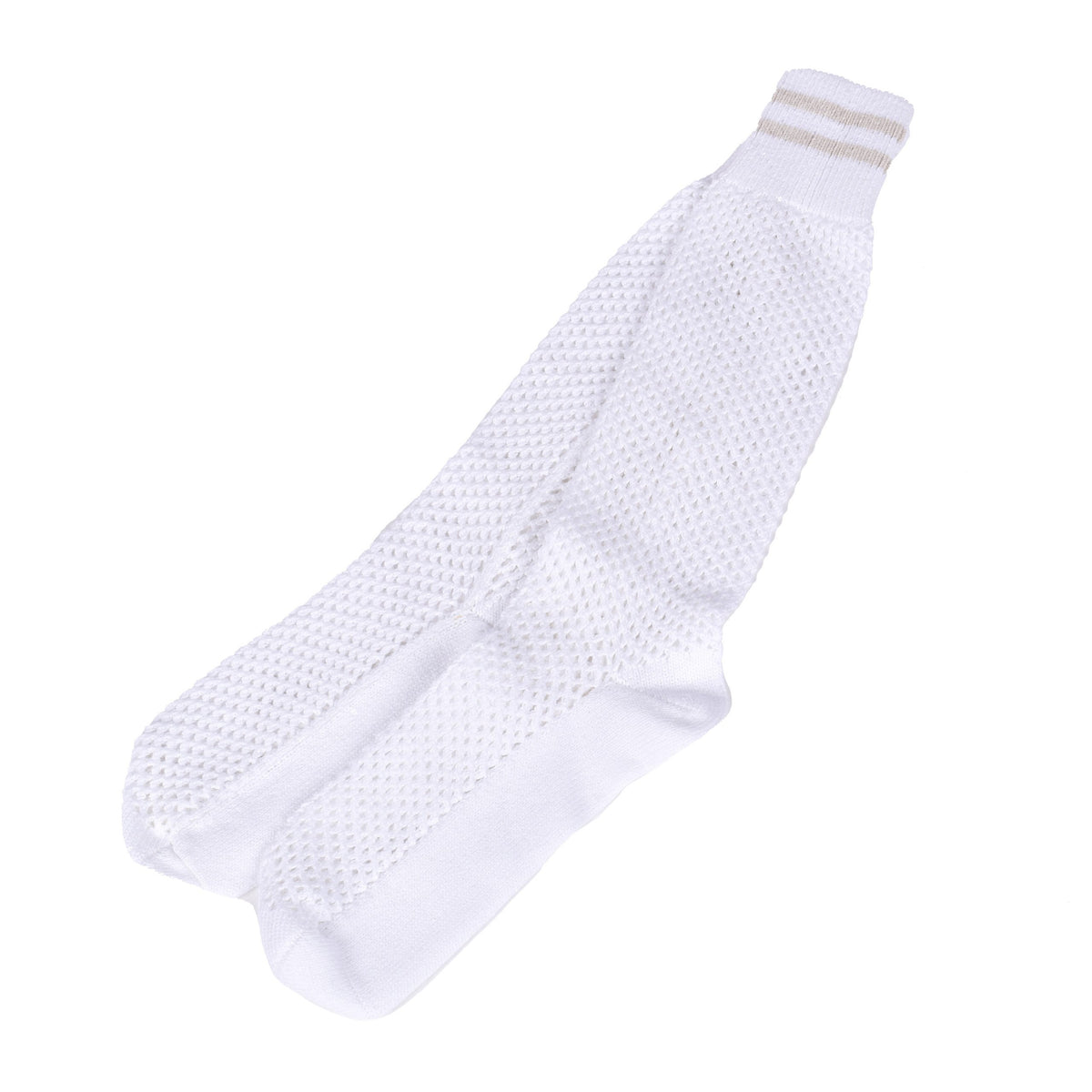 Brunello Cucinelli White Cotton Socks
