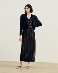 Brunello Cucinelli Black Viscose Blazer