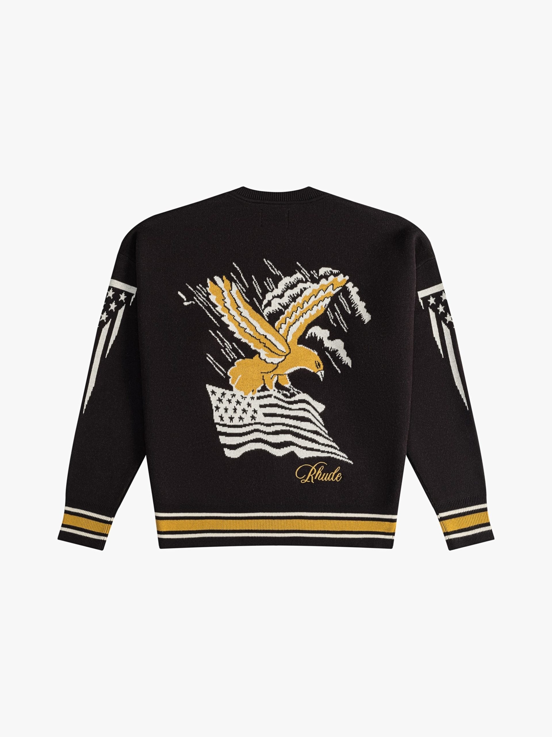 Rhude Black Cashmere Sweater