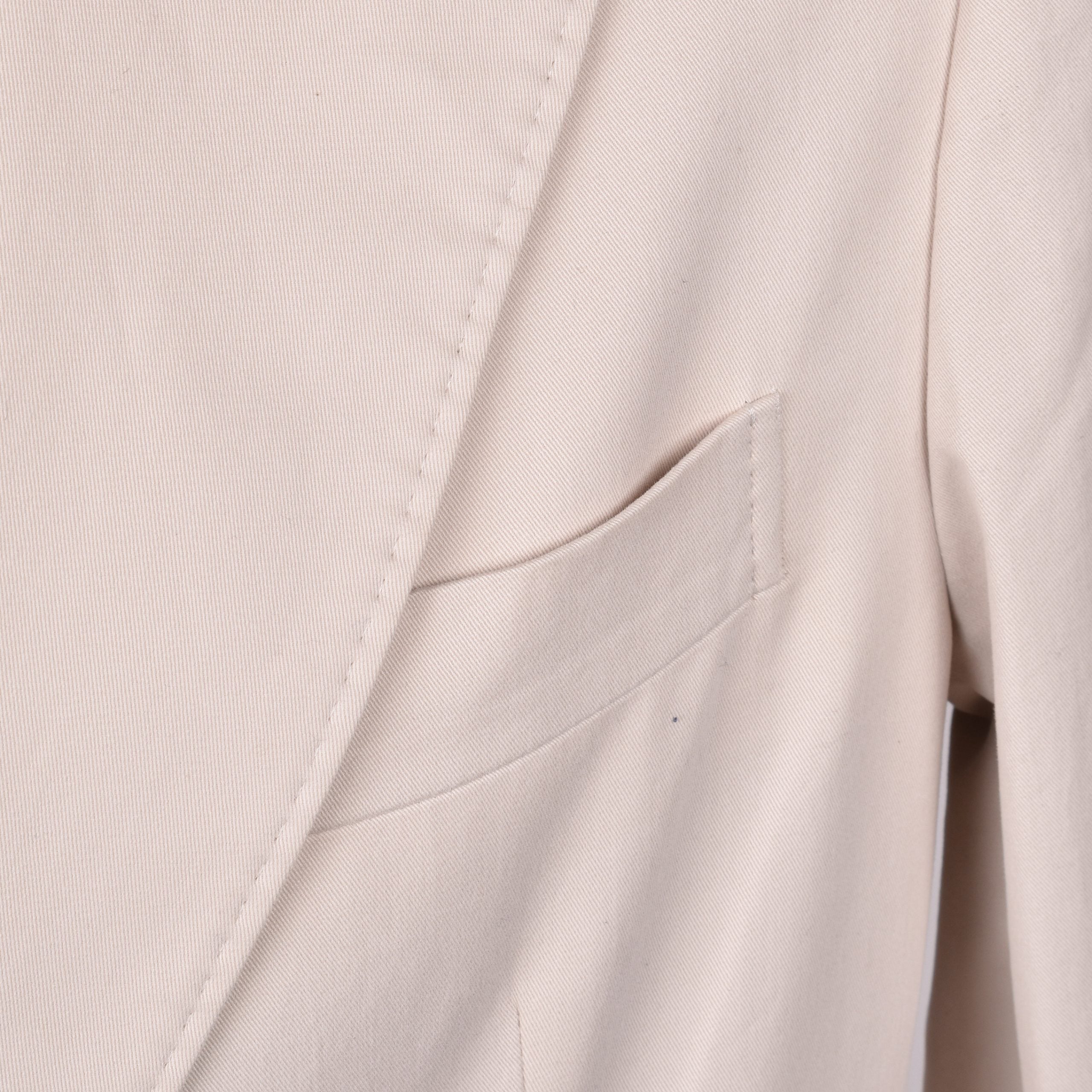 Brunello Cucinelli Beiger Blazer aus Baumwolle
